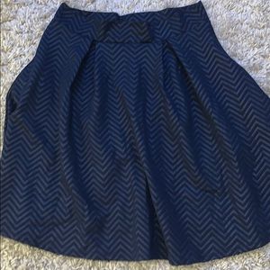 Navy blue skirt